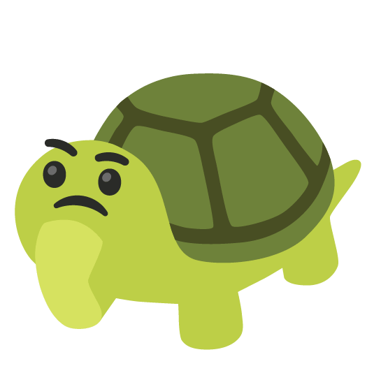 🤔️ + 🐢️