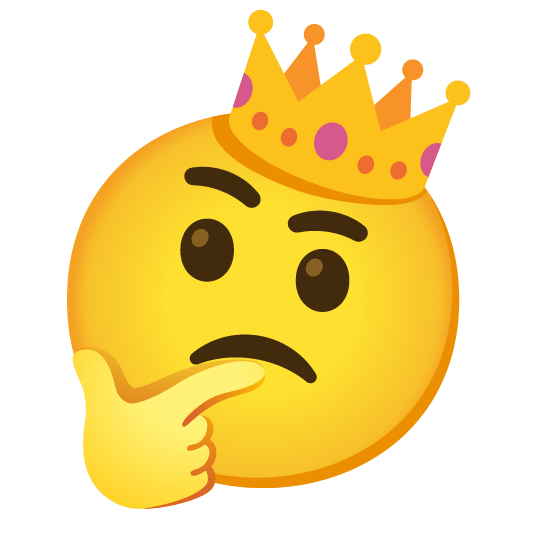 🤔️ + 👑️