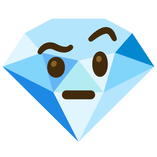 🤨️ + 💎️