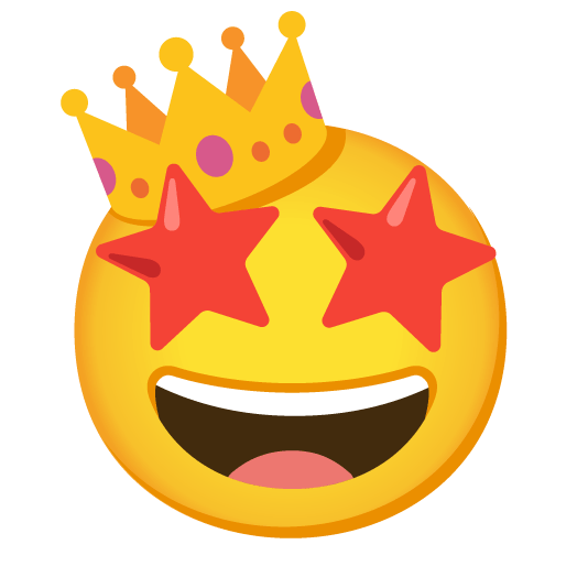 🤩️ + 👑️