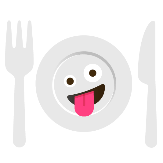 🤪️ + 🍽️