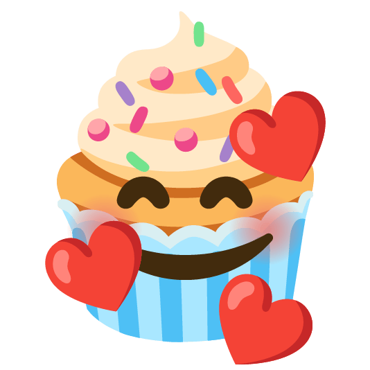 🥰️ + 🧁️