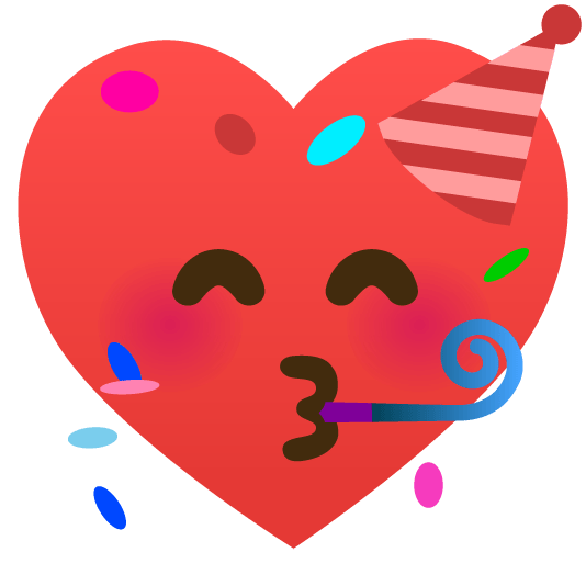 🥳️ + ♥️
