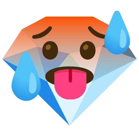🥵️ + 💎️