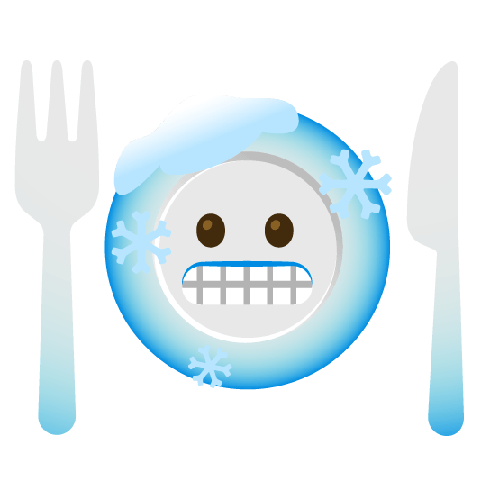 🥶️ + 🍽️