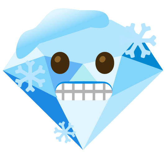 🥶️ + 💎️