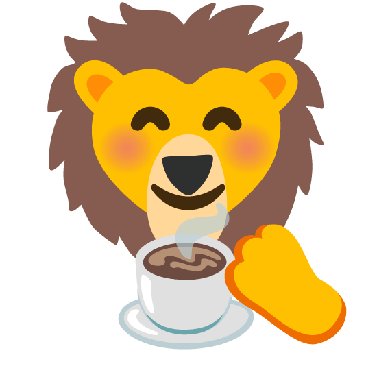 🦁️ + ☕️