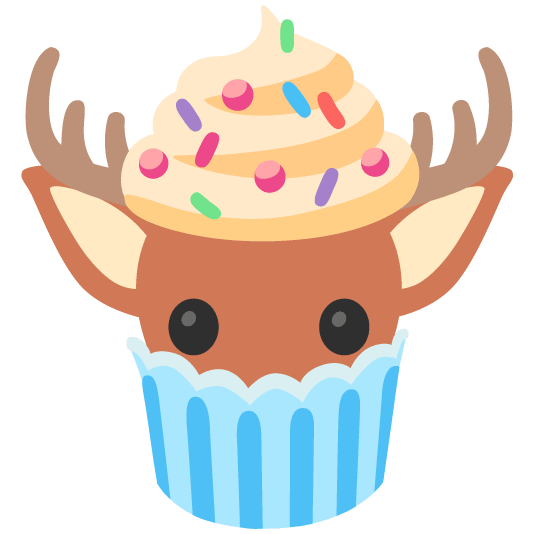 🦌️ + 🧁️