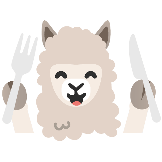 🦙️ + 🍽️