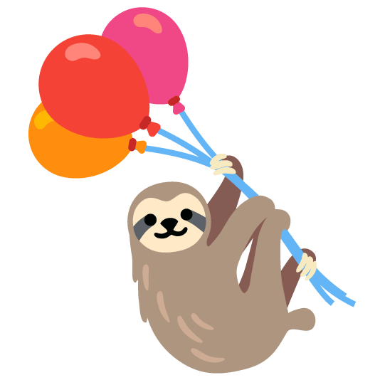 🦥️ + 🎈️