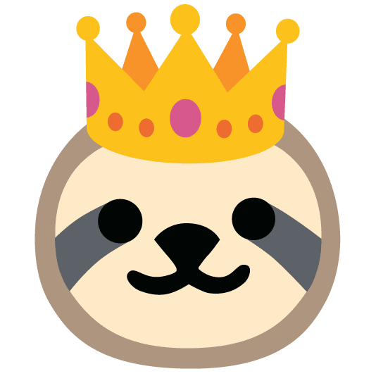 🦥️ + 👑️