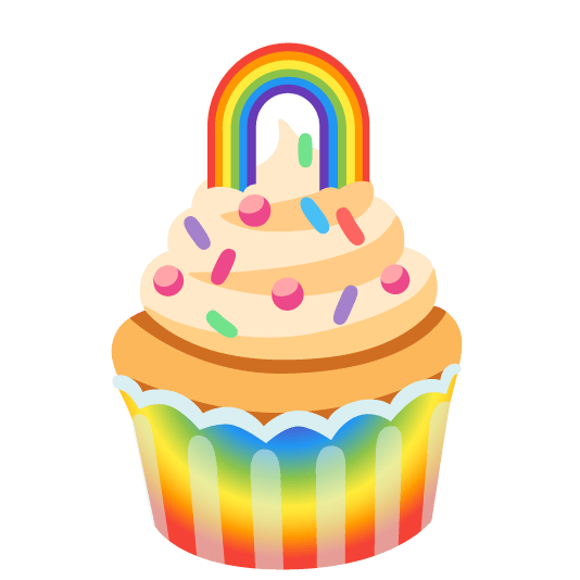 🧁️ + 🌈️