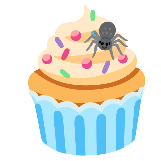 🧁️ + 🕷️