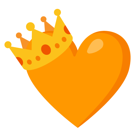 🧡️ + 👑️