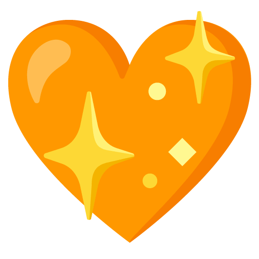 🧡️ + 💖️