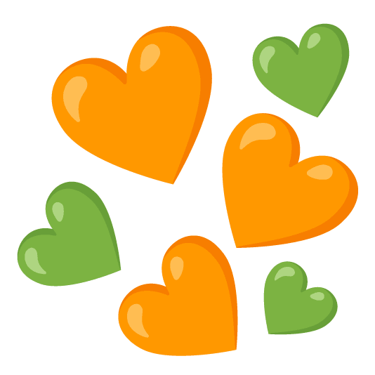 🧡️ + 💚️