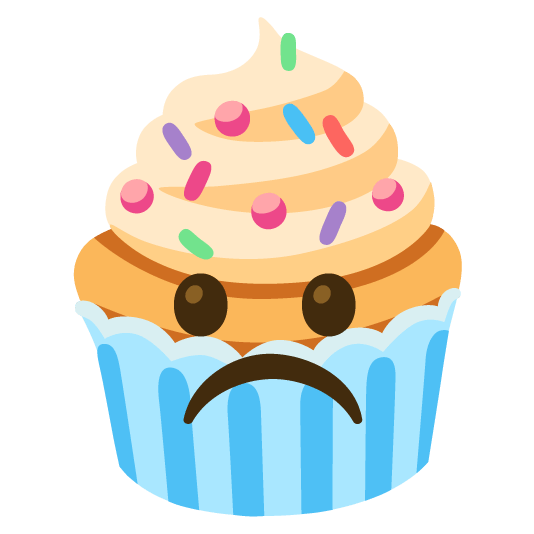☹️ + 🧁️