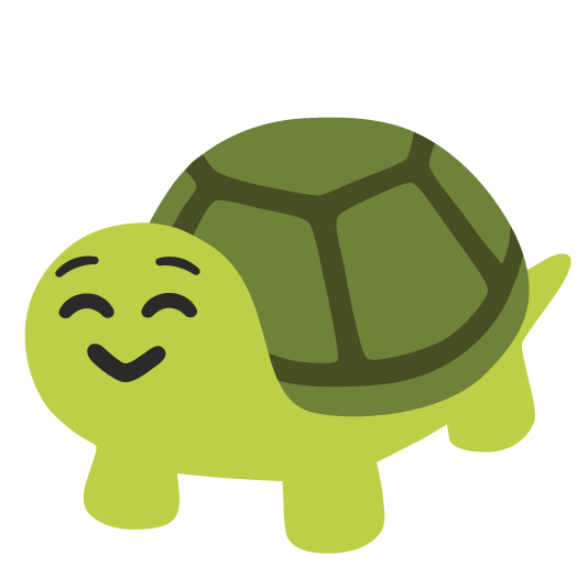 ☺️ + 🐢️