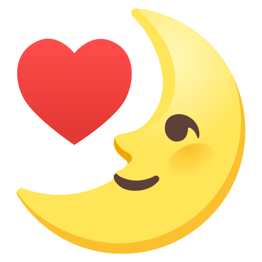 ♥️ + 🌛️