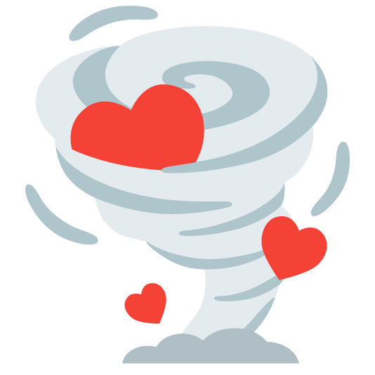 ♥️ + 🌪️