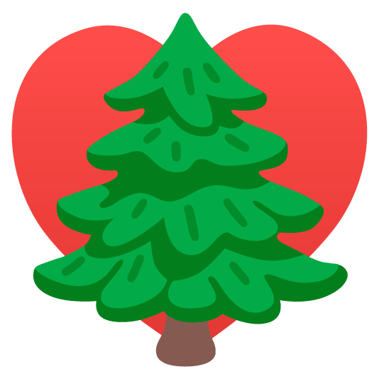 ♥️ + 🌲️