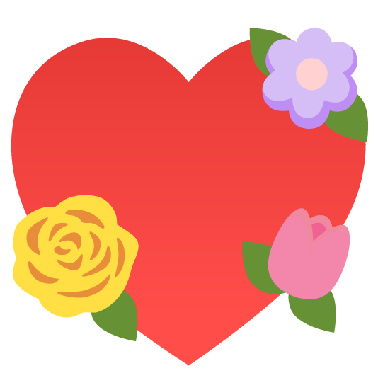 ♥️ + 🌷️