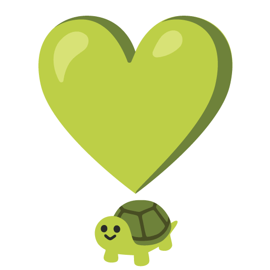 ❣️ + 🐢️