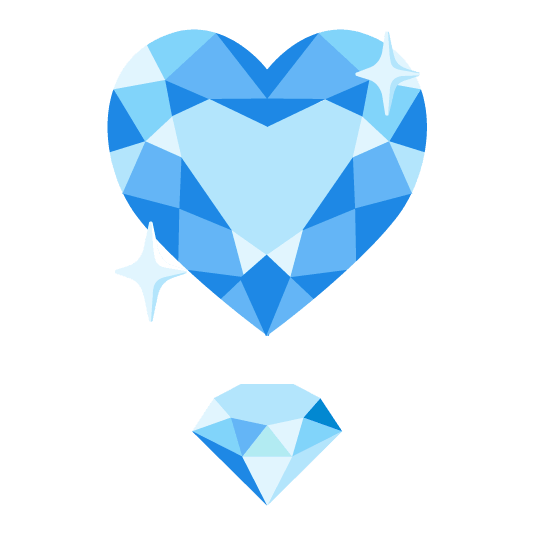 ❣️ + 💎️