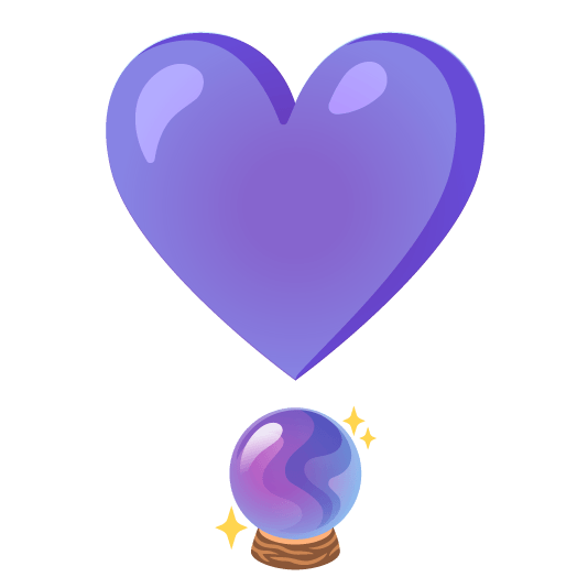 ❣️ + 🔮️