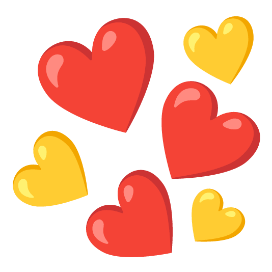 ❤️ + 💛️